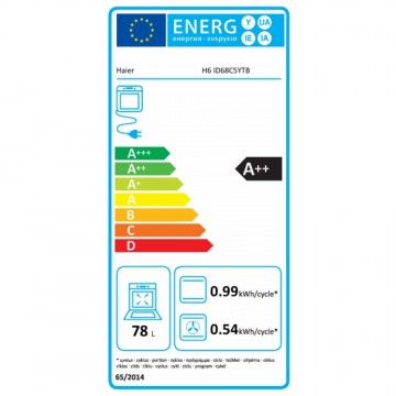 Haier H6ID68C5YTB Φούρνος Ηλεκτρικός Άνω Πάγκου 78lt Haier H6ID68C5YTB Φούρνος Ηλεκτρικός Άνω Πάγκου 78lt